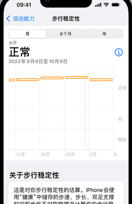 依兰iPhone手机维修如何在iPhone开启'步行稳定性通知'