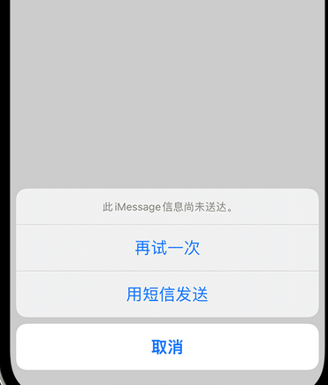 依兰apple维修iPhone上无法正常发送iMessage信息